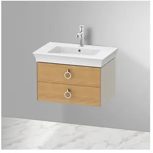 Duravit White Tulip Meuble sous-vasque, 2 tiroirs, WT43510H560, pas cher