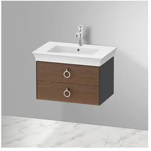 Duravit White Tulip Meuble sous-vasque, 2 tiroirs, WT435107758, pas cher