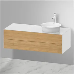 Duravit White Tulip Meuble sous-vasque, 2 tiroirs, WT4987RH585, pas cher