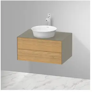 Duravit White Tulip Meuble sous-vasque, 2 tiroirs, WT49850H5H2, pas cher