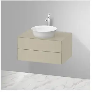 Duravit White Tulip Meuble sous-vasque, 2 tiroirs, WT49850H3H3, pas cher