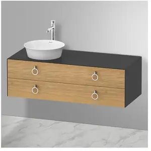 Duravit White Tulip Meuble sous-vasque, 2 tiroirs, WT4992LH558, pas cher