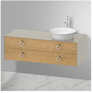 Duravit White Tulip Meuble sous-vasque, 2 tiroirs, WT4992RH560, pas cher