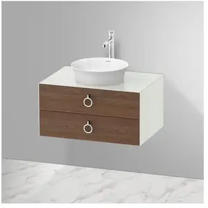 Duravit White Tulip Meuble sous-vasque, 2 tiroirs, WT499007739, pas cher
