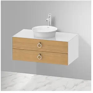 Duravit White Tulip Meuble sous-vasque, 2 tiroirs, WT49910H585, pas cher