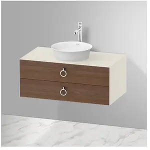 Duravit White Tulip Meuble sous-vasque, 2 tiroirs, WT4991077H4, pas cher