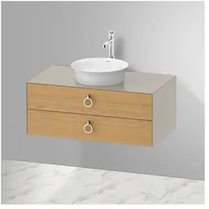 Duravit White Tulip Meuble sous-vasque, 2 tiroirs, WT49910H560, pas cher