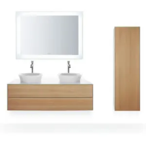 Duravit White Tulip Demi-colonne, 1 porte, WT1332LH536, pas cher