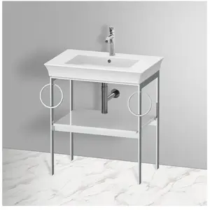 Duravit White Tulip Support de lavabo, WT4546B8585, pas cher