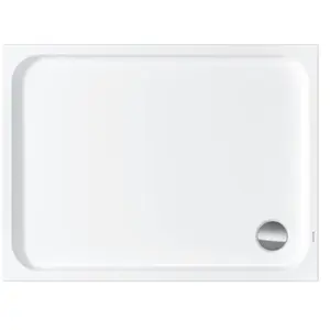 Duravit Receveur de douche D-code 1200 x 900 mm - Acrylique Blanc TU pas cher