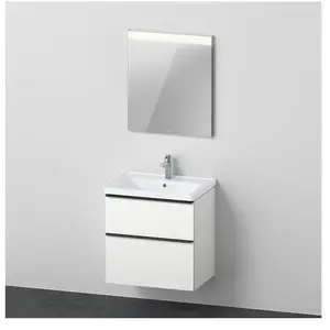 Comparateur de prix : Duravit D-Neo Meuble avec vasque et miroir, DE011201818,