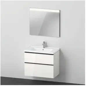 Comparateur de prix : Duravit D-Neo Meuble avec vasque et miroir, DE011302222,
