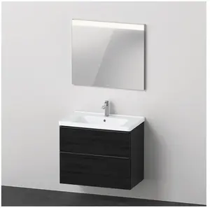 Duravit D-Neo Vasque avec meuble bas et miroir, DE011301616, pas cher