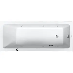 Duravit No.1 Baignoire balnéo rectangulaire, 760489000JP1000,Vendu parkaufland