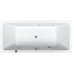 Duravit No.1 Baignoire balnéo rectangulaire, 760492000JP1000,Vendu parkaufland