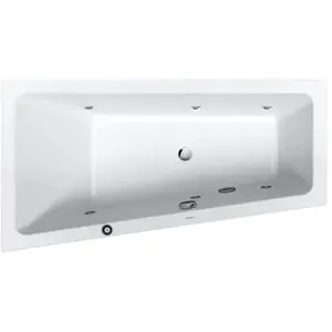 Comparateur de prix : Duravit No.1 Baignoire balnéo d’angle, 760504000JP1000,