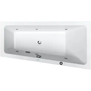 Comparateur de prix : Duravit No.1 Baignoire balnéo d’angle, 760505000JP1000,