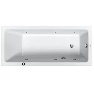 Duravit No.1 Baignoire balnéo rectangulaire, 760488000JP1000,Vendu parkaufland