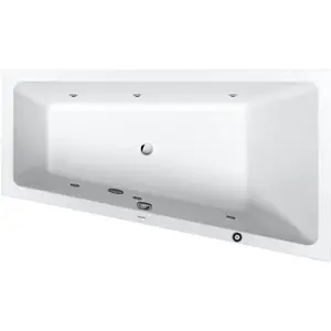 Duravit No.1 Baignoire balnéo d’angle, 760509000JP1000,Vendu parkaufland