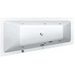 Duravit No.1 Baignoire balnéo d’angle, 760506000JP1000,Vendu parkaufland