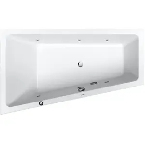 Comparateur de prix : Duravit No.1 Baignoire balnéo d’angle, 760508000JP1000,
