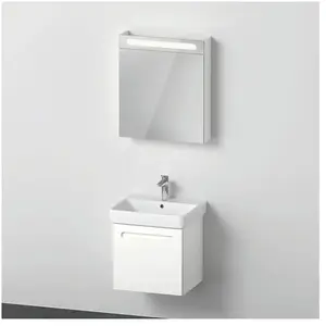 Comparateur de prix : Duravit No.1 Vasque avec meuble bas et armoire de toilette, N10153R181...