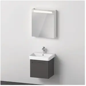 Comparateur de prix : Duravit No.1 Vasque avec meuble bas et armoire de toilette, N10153L494...