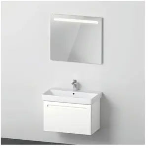 Duravit No.1 Vasque avec meuble bas et armoire de toilette, N101690181... pas cher