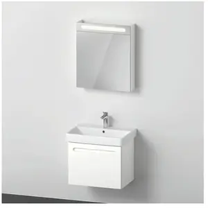 Comparateur de prix : Duravit No.1 Vasque avec meuble bas et armoire de toilette, N10157R181...