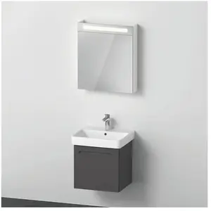 Comparateur de prix : Duravit No.1 Vasque avec meuble bas et armoire de toilette, N10163L494...