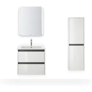 Duravit Ketho.2 Meuble sous-vasque, 2 tiroirs, K25262022220000, pas cher