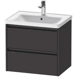 Duravit Ketho.2 Meuble sous-vasque, 2 tiroirs, K25282080800000, pas cher