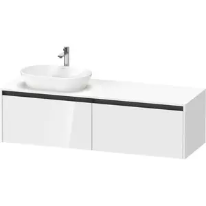 Duravit Ketho.2 Meuble sous-vasque, 2 tiroirs, K24889L22220000, pas cher