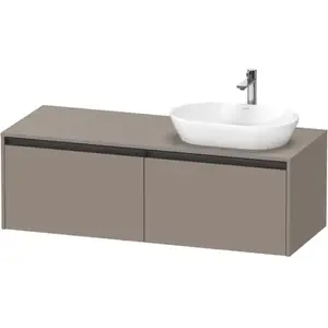 Duravit Ketho.2 Meuble sous-vasque, 2 tiroirs, K24888R43430000,