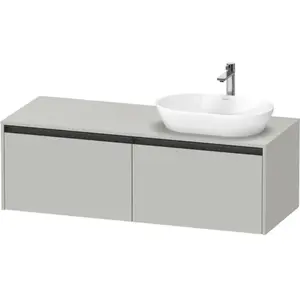 Duravit Ketho.2 Meuble sous-vasque, 2 tiroirs, K24888R07070000, pas cher