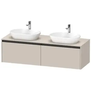 Duravit Ketho.2 Meuble sous-vasque, 2 tiroirs, K24889B91910000, pas cher