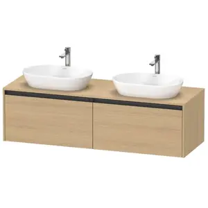 Duravit Ketho.2 Meuble sous-vasque, 2 tiroirs, K24889B30300000, pas cher