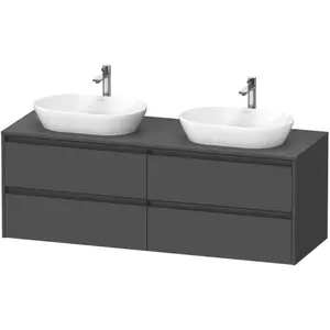 Duravit Ketho.2 Meuble sous-vasque, 4 tiroirs, K24899B49490000, pas cher
