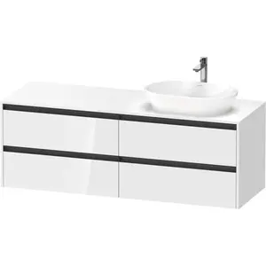 Duravit Ketho.2 Meuble sous-vasque, 4 tiroirs, K24899R22220000, pas cher