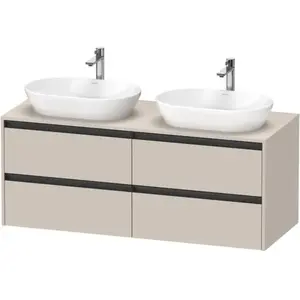 Duravit Ketho.2 Meuble sous-vasque, 4 tiroirs, K24898B91910000, pas cher