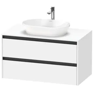 Duravit Ketho.2 Meuble avec plan de toilette, K24896084840000, pas cher