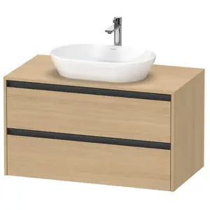 Duravit Ketho.2 Meuble avec plan de toilette, K24896030300000,