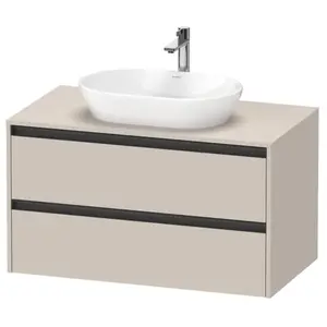 Duravit Ketho.2 Meuble avec plan de toilette, K24896091910000,