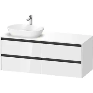 Duravit Ketho.2 Meuble sous-vasque, 4 tiroirs, K24898L22220000, pas cher