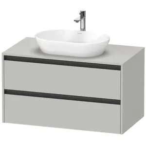 Duravit Ketho.2 Meuble avec plan de toilette, K24896007070000, pas cher
