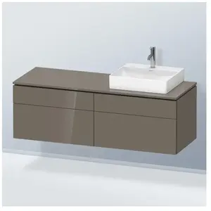 Duravit L-Cube Meuble sous-vasque, 4 tiroirs, LC4870R89890000, pas cher