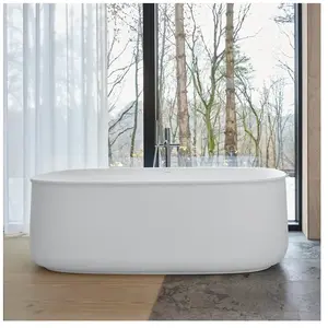 Comparateur de prix : Duravit Zencha Baignoire en îlot, ovale, 700462000000000,