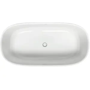 Comparateur de prix : Duravit Zencha Baignoire en îlot, ovale, 700463000000000,