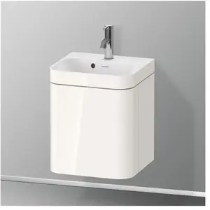 Duravit Happy D.2 Vasque avec meuble bas, 1 porte, HP4633O22220000, c-bonded pas cher