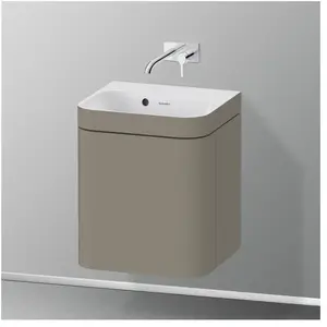 Comparateur de prix : Duravit Happy D.2 Vasque avec meuble bas, 1 porte, HP4633N92920000, c-bonded